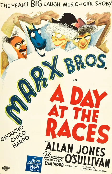 A Day at the Races Movie Poster