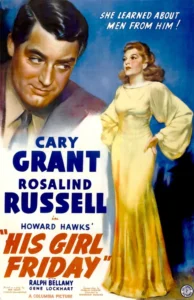 His Girl Friday Movie Poster