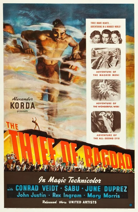 The Thief of Bagdad Movie Poster