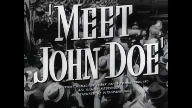Meet John Doe Scene 1