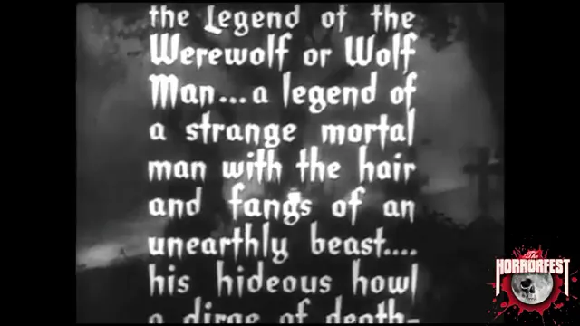The Wolf Man Scene 1
