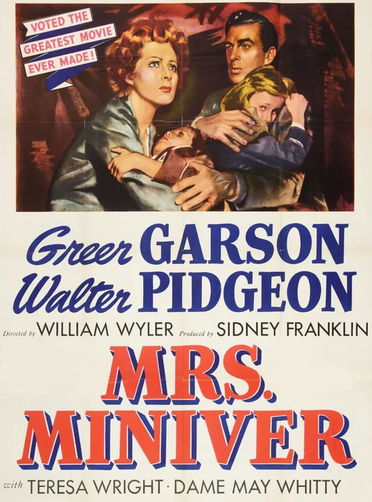 Mrs. Miniver Movie Poster