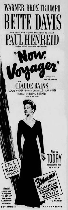 Now, Voyager Movie Poster
