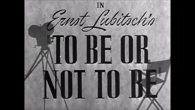 To Be or Not to Be Scene 1