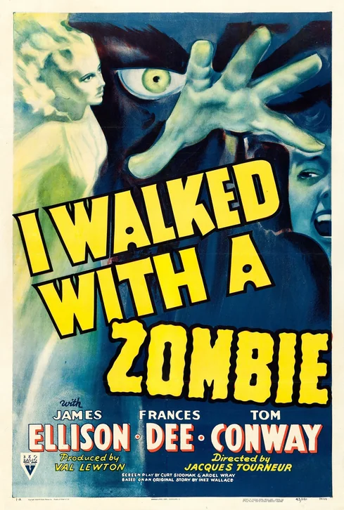 I Walked with a Zombie Movie Poster