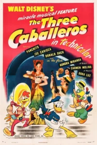 The Three Caballeros Movie Poster