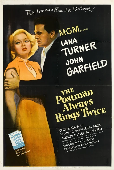 The Postman Always Rings Twice Movie Poster
