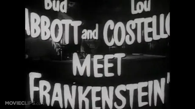 Abbott and Costello Meet Frankenstein Scene 1