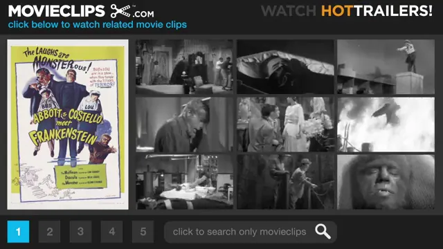 Abbott and Costello Meet Frankenstein Scene 5