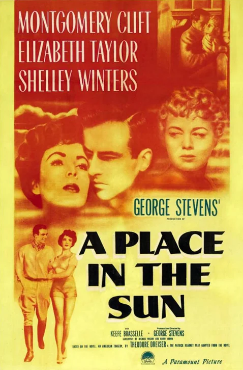 A Place in the Sun Movie Poster