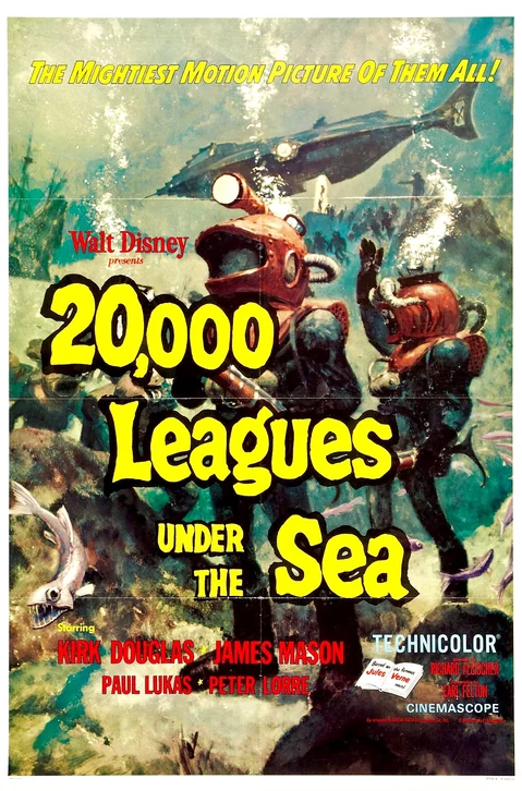 20,000 Leagues Under the Sea Movie Poster