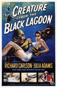 Creature from the Black Lagoon Movie Poster