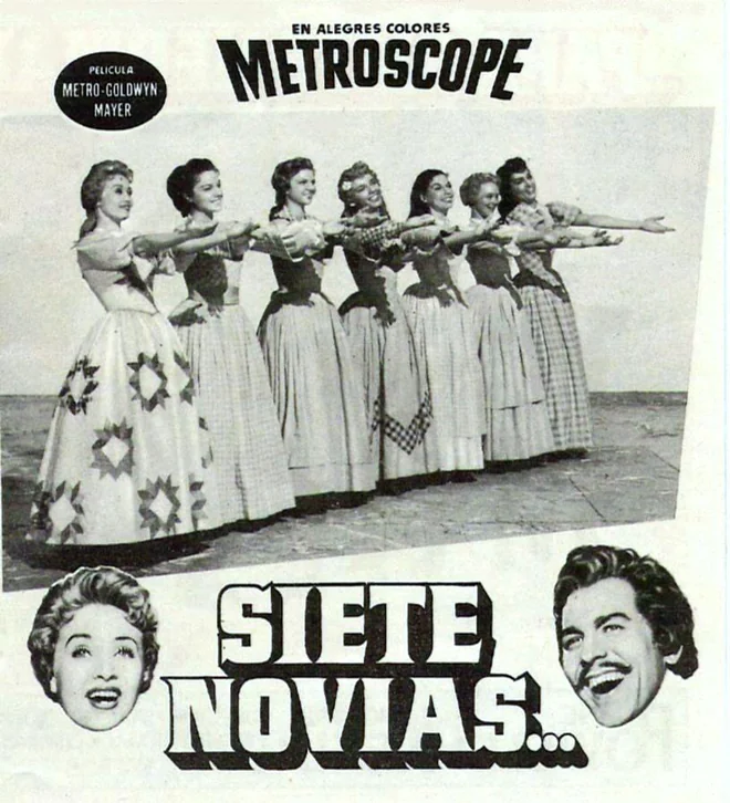 Seven Brides for Seven Brothers Movie Poster