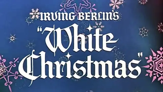 White Christmas Scene 1