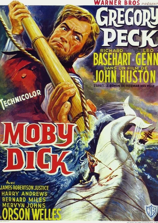 Moby Dick Movie Poster