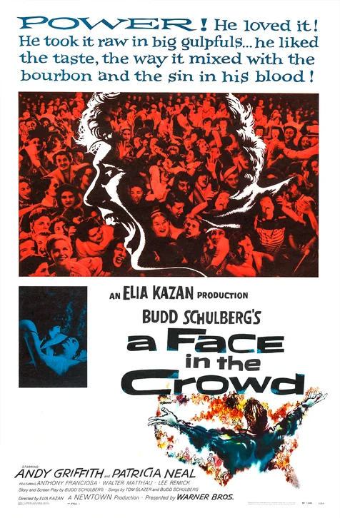 A Face in the Crowd Movie Poster