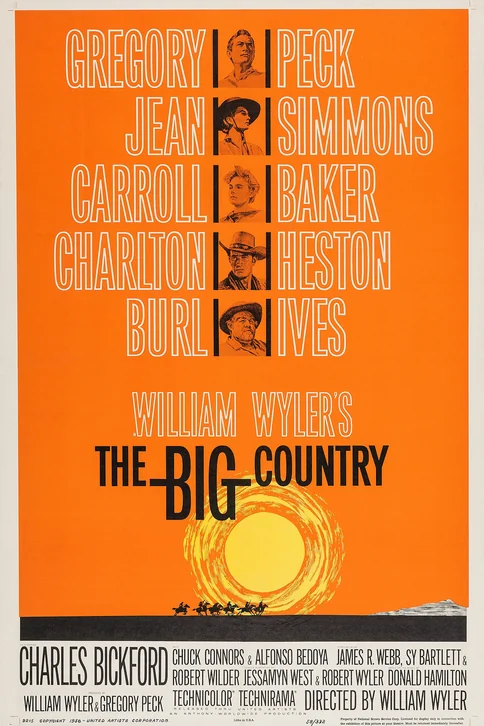 The Big Country Movie Poster