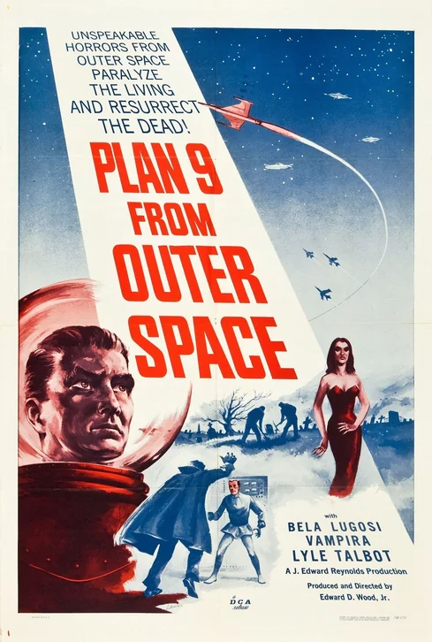 Plan 9 from Outer Space Movie Poster