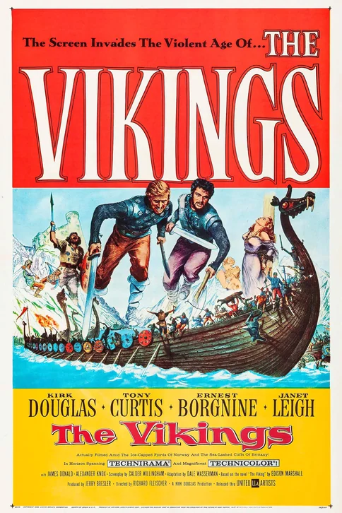 The Vikings Movie Poster
