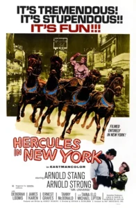 Hercules in New York Movie Poster