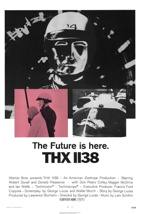 THX 1138 Movie Poster