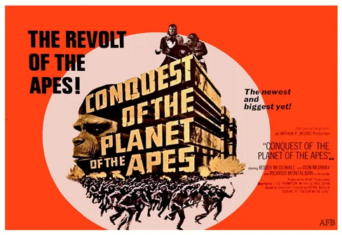 Conquest of the Planet of the Apes Movie Poster