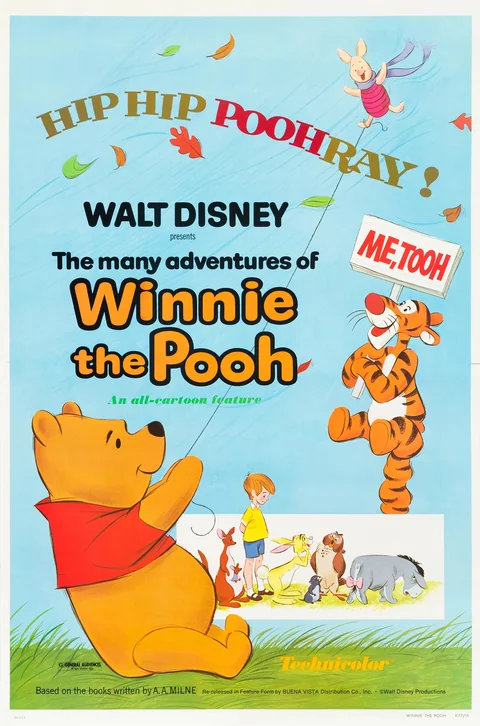 The Many Adventures of Winnie the Pooh Movie Poster