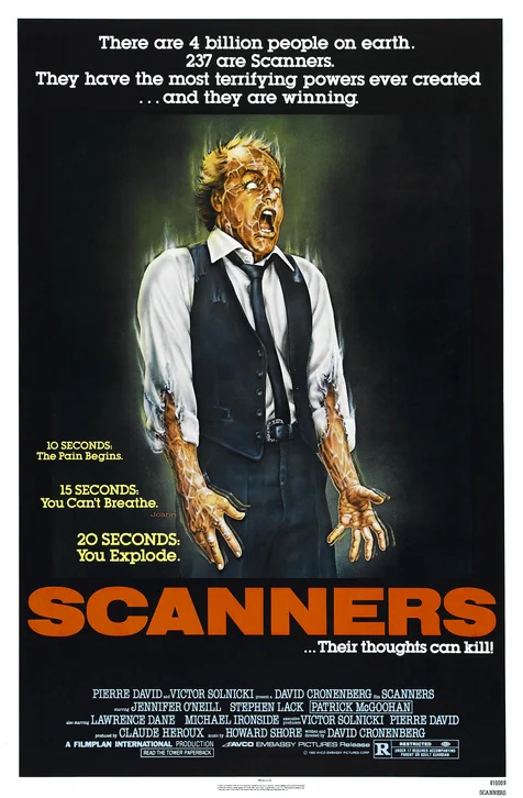 Scanners Movie Poster