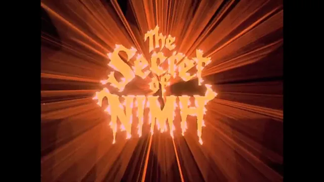 The Secret of NIMH Scene 5