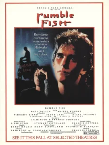 Rumble Fish Movie Poster