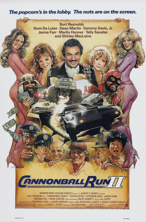Cannonball Run II Movie Poster