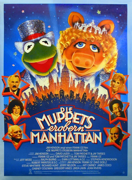 The Muppets Take Manhattan Movie Poster