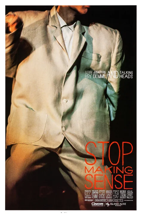 Stop Making Sense Movie Poster