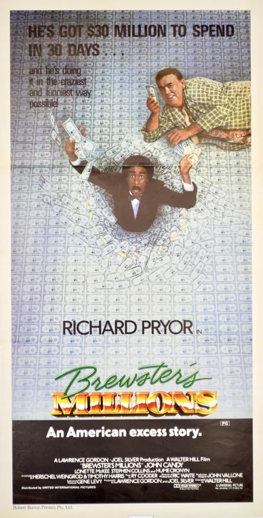 Brewster's Millions Movie Poster