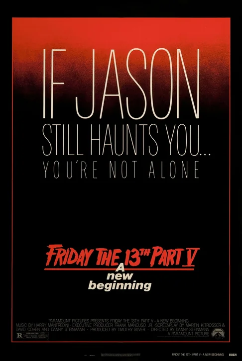Friday the 13th Part V: A New Beginning Movie Poster