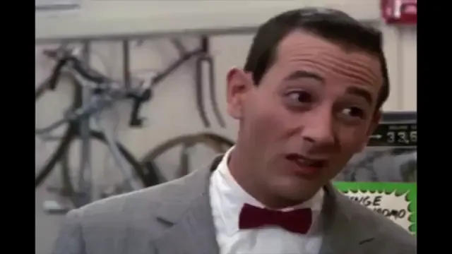 Pee-wee's Big Adventure Scene 1