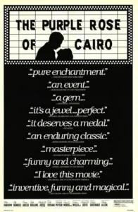 The Purple Rose of Cairo Movie Poster