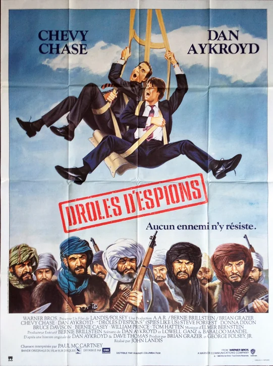 Spies Like Us Movie Poster
