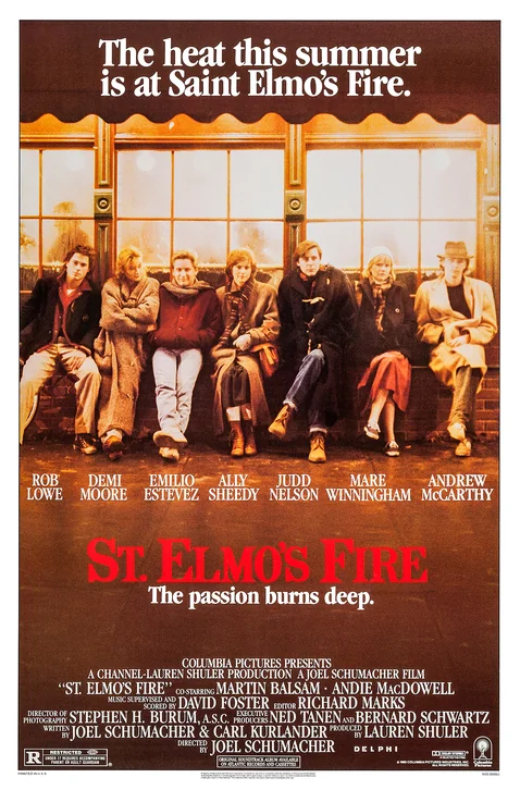St. Elmo's Fire Movie Poster