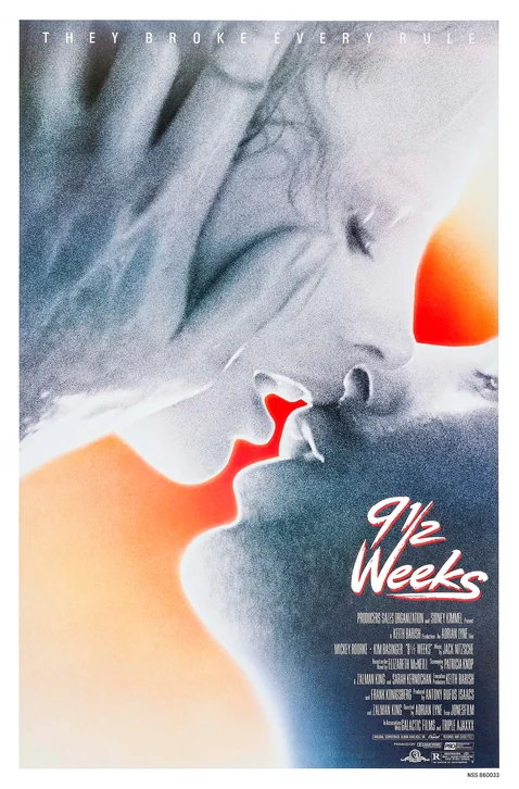 9½ Weeks Movie Poster
