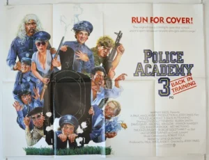 Police Academy 3: Back in Training Movie Poster
