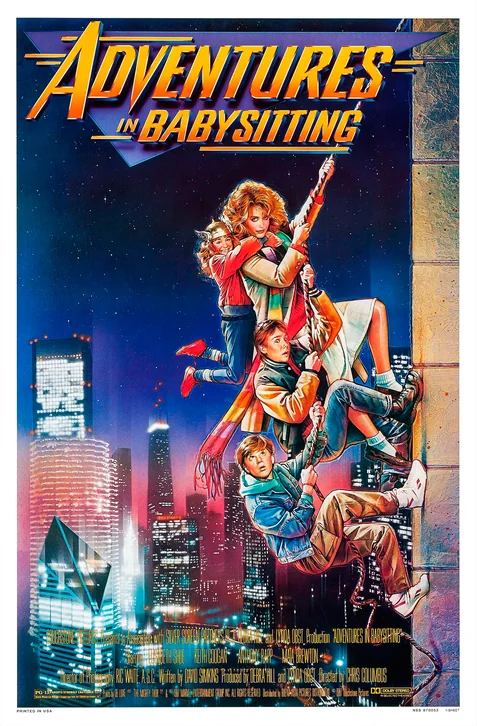 Adventures in Babysitting Movie Poster