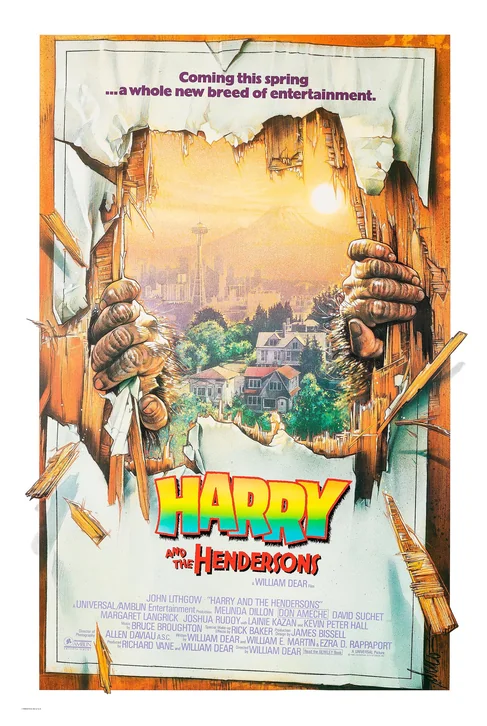 Harry and the Hendersons Movie Poster