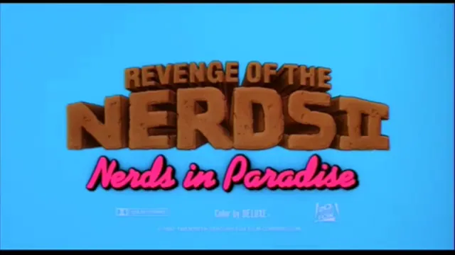 Revenge of the Nerds II: Nerds in Paradise Scene 5