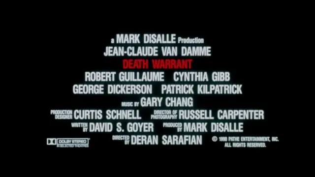 Death Warrant Scene 5