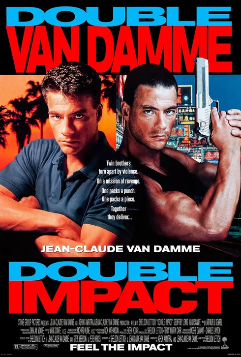 Double Impact Movie Poster