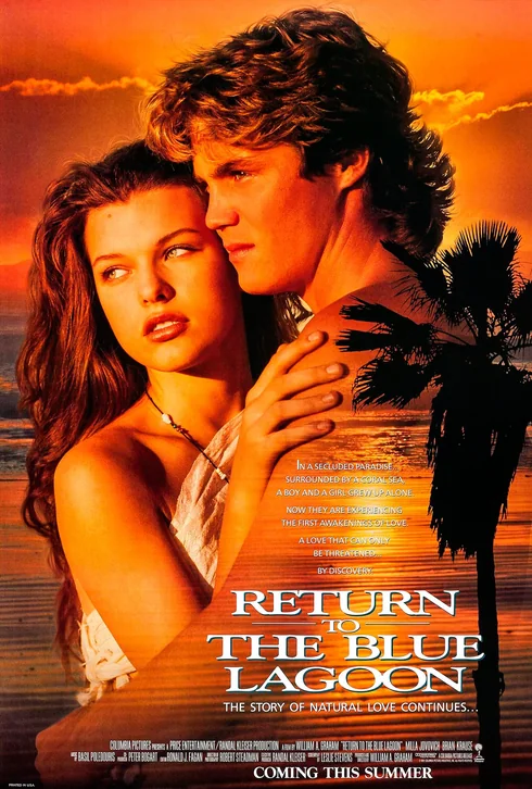 Return to the Blue Lagoon Movie Poster