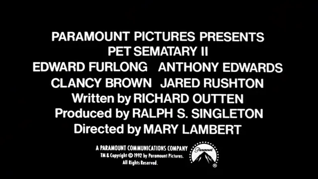 Pet Sematary II Scene 5