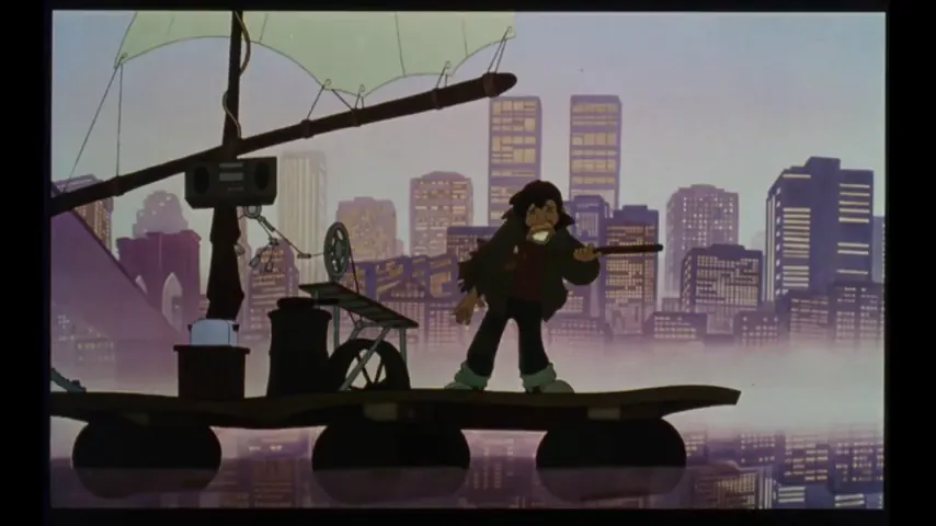 We're Back! A Dinosaur's Story Scene 1