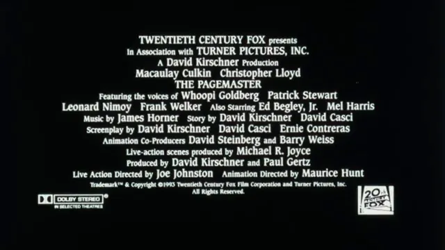 The Pagemaster Scene 5